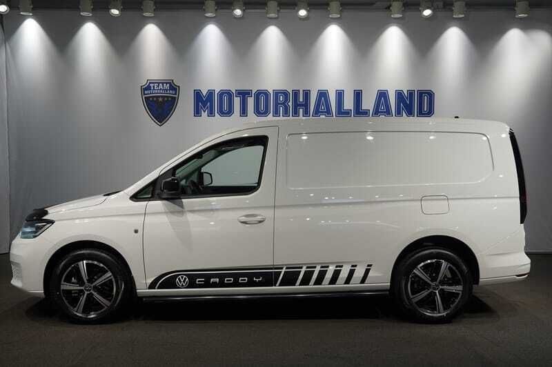 Vit Ny 2025 VW Caddy Maxi Minibuss | 421 500 kr (Bra pris) - Bild 1/4