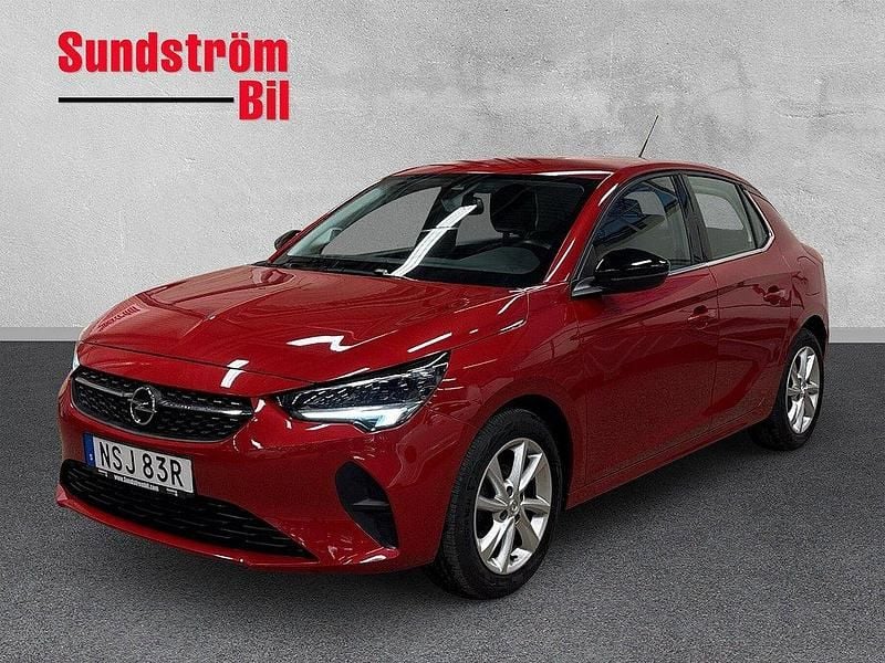 Röd Begagnad 2021 Opel Corsa Elegance Halvkombi | 139 900 kr (Bra pris) - Bild 1/3