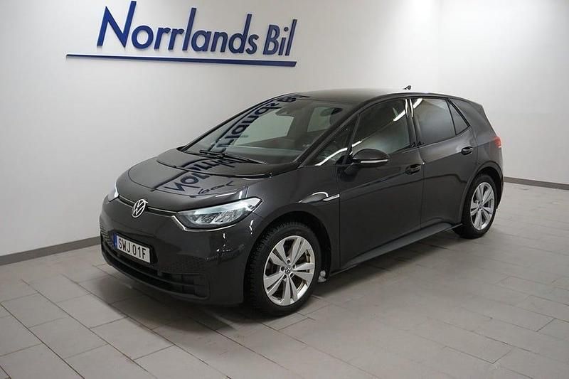 Mangan grey metallic blac Begagnad 2023 VW ID.3 Edition Halvkombi | 279 900 kr (Dyr) - Bild 1/3