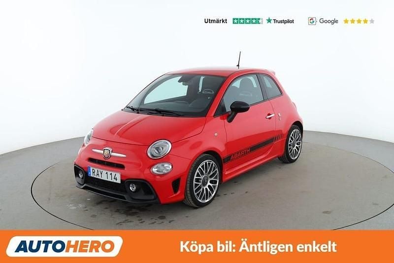 Begagnad Abarth 595 147 HK (108 kW) 2018 Röd Halvkombi