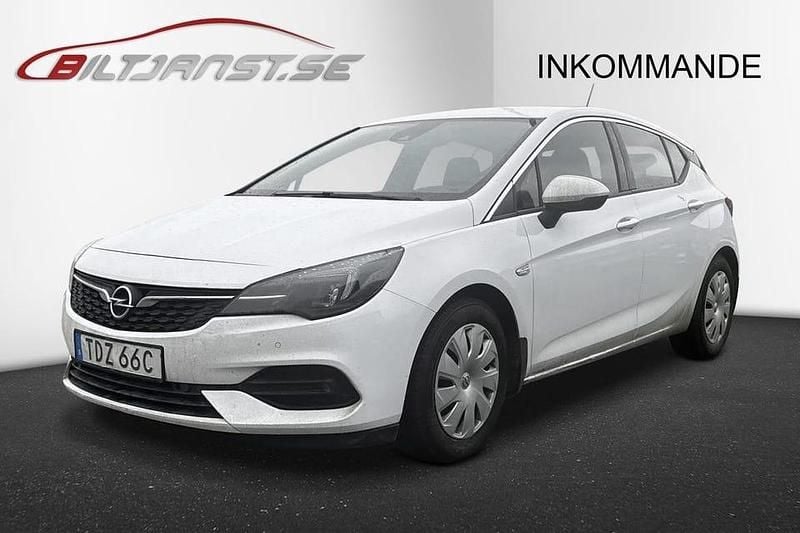 Vit Begagnad 2020 Opel Astra Halvkombi | 179 900 kr (Marknadspris) - Bild 1/4