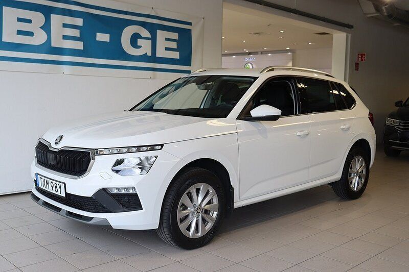 Vit Begagnad 2024 Skoda Kamiq Selection SUV | 269 900 kr - Bild 1/4