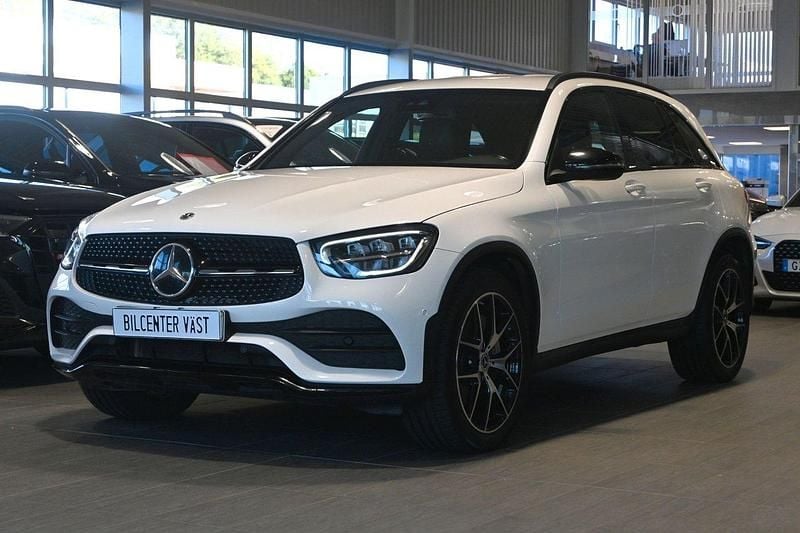Vit Begagnad 2022 Mercedes GLC220 AMG SUV | 449 000 kr (Lite dyr) - Bild 1/4
