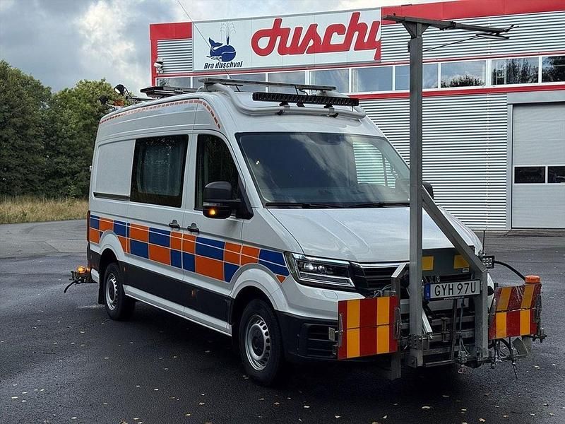 Vit Begagnad 2020 VW Crafter Van | 824 875 kr - Bild 1/4