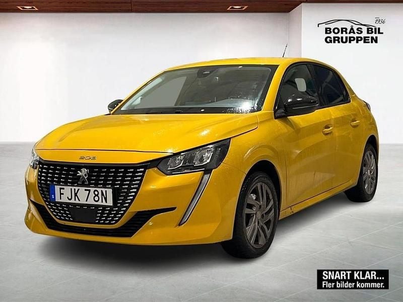 Gul Begagnad 2022 Peugeot 208 Allure Halvkombi | 169 000 kr (Bra pris) - Bild 1/1