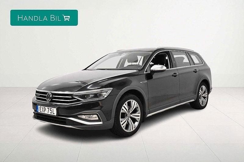 Svart Begagnad 2020 VW Passat Alltrack Kombi | 209 900 kr (Bra pris) - Bild 1/4