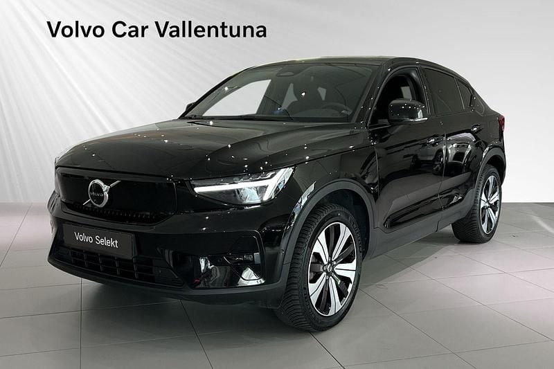 Svart Begagnad 2022 Volvo EC40 Ultimate SUV | 379 900 kr (Marknadspris) - Bild 1/3