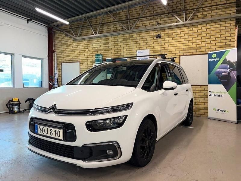 Begagnad Citroën Grand C4 Picasso 120 HK (88 kW) 2017 Vit Minibuss