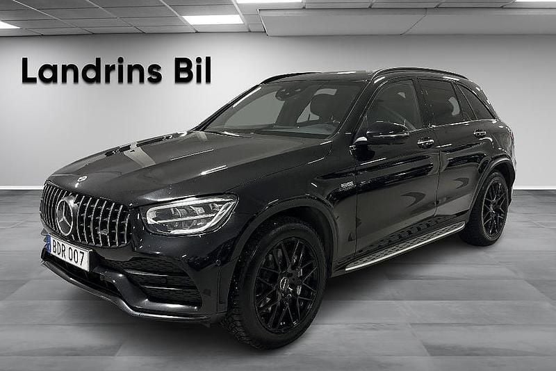 Svart Begagnad 2022 Mercedes GLC43 AMG AMG SUV | 559 900 kr (Marknadspris) - Bild 1/4