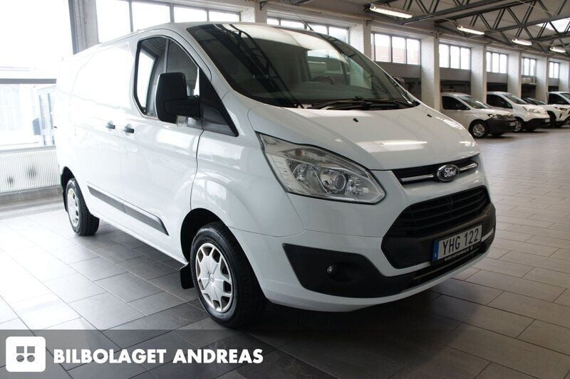 Vit Begagnad 2017 Ford Transit Custom Van | 89 900 kr (Marknadspris) - Bild 1/4