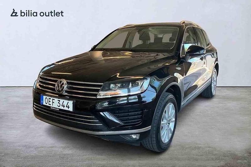 Svart Begagnad 2016 VW Touareg SUV | 249 000 kr (Marknadspris) - Bild 1/1