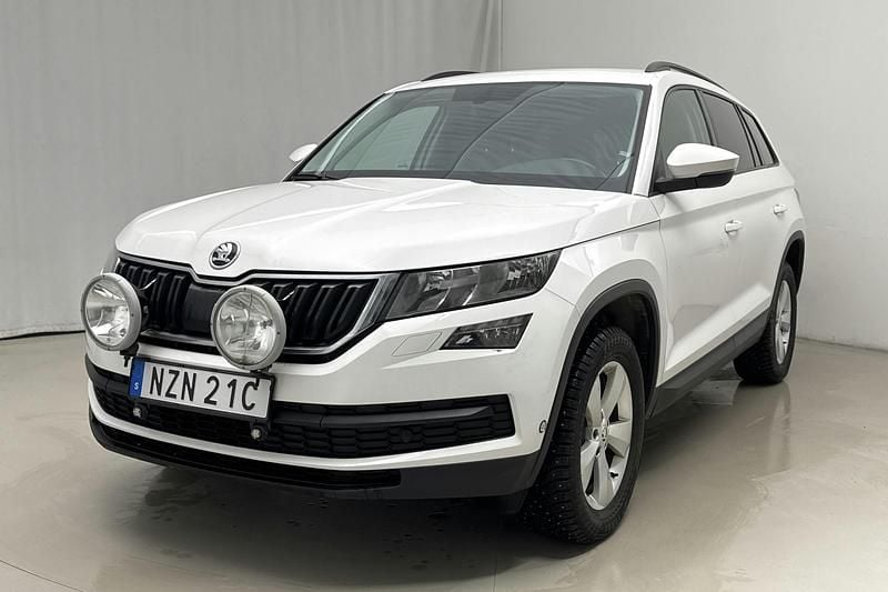 Begagnad Skoda Kodiaq 150 HK (110 kW) 2020 Vit SUV
