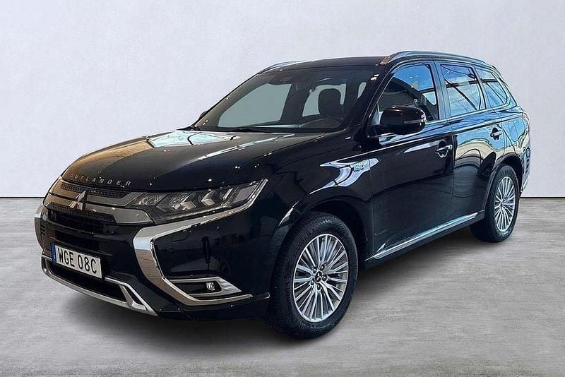 Svart Begagnad 2019 Mitsubishi Outlander P-HEV SUV | 239 900 kr (Dyr) - Bild 1/4