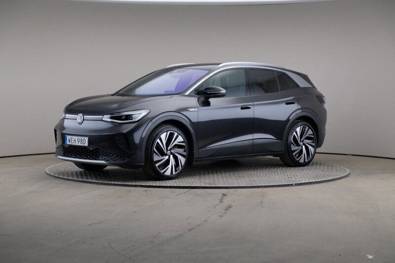 Mörkgrå Begagnad 2021 VW ID.4 Pro Performance SUV | 265 000 kr (Marknadspris) - Bild 1/4