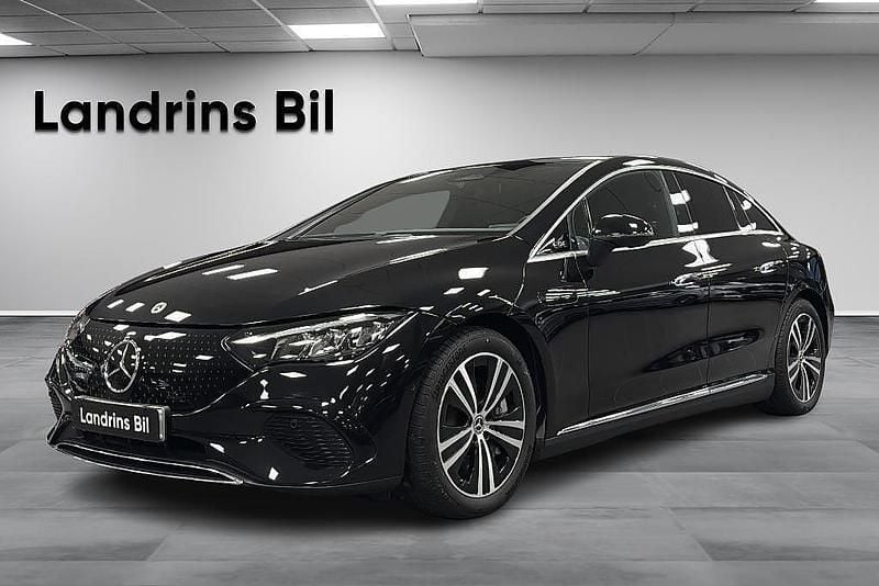 Svart Begagnad 2023 Mercedes EQE350 Sedan | 529 000 kr - Bild 1/4