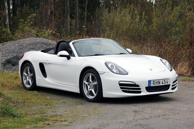 Vit Begagnad 2013 Porsche Boxster Cab | 440 000 kr - Bild 1/4