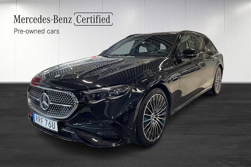 Svart Begagnad 2024 Mercedes E300 AMG Kombi | 789 000 kr (Dyr) - Bild 1/4