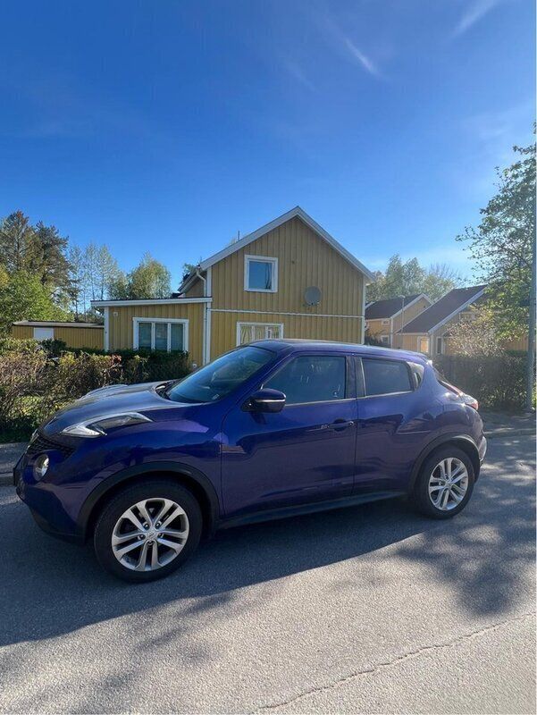Blå Begagnad 2016 Nissan Juke SUV | 132 000 kr (Marknadspris) - Bild 1/4
