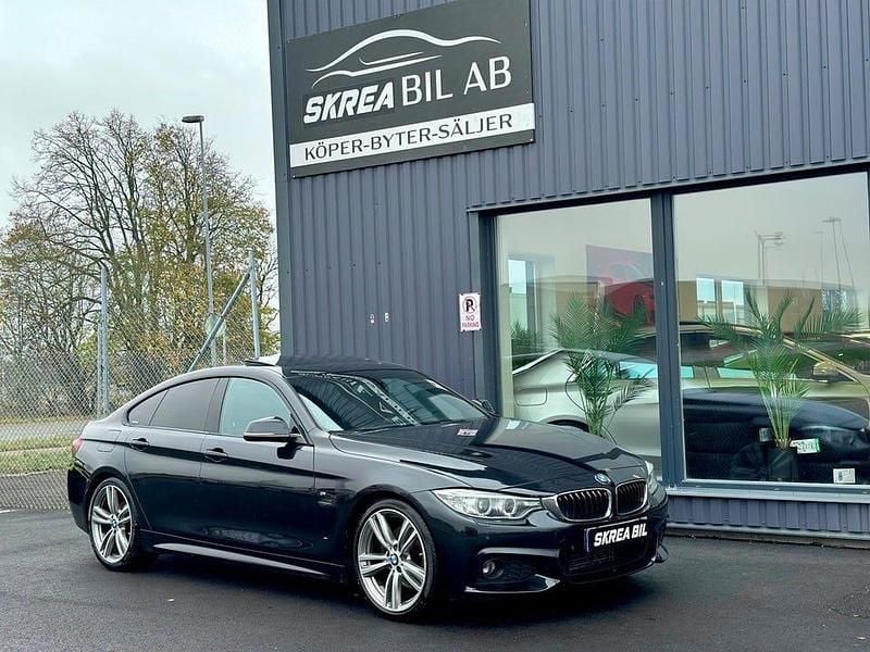 Begagnad BMW 428 Gran Coupé M Sport 249 HK (183 kW) 2016 Svart Sportkupé
