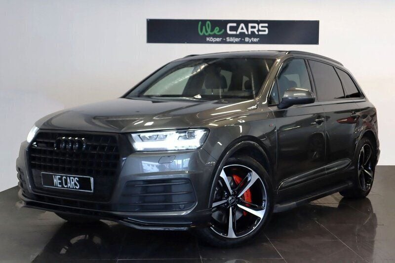 Begagnad 2017 Audi Q7 S-Line SUV | 419 900 kr (Dyr) - Bild 1/4