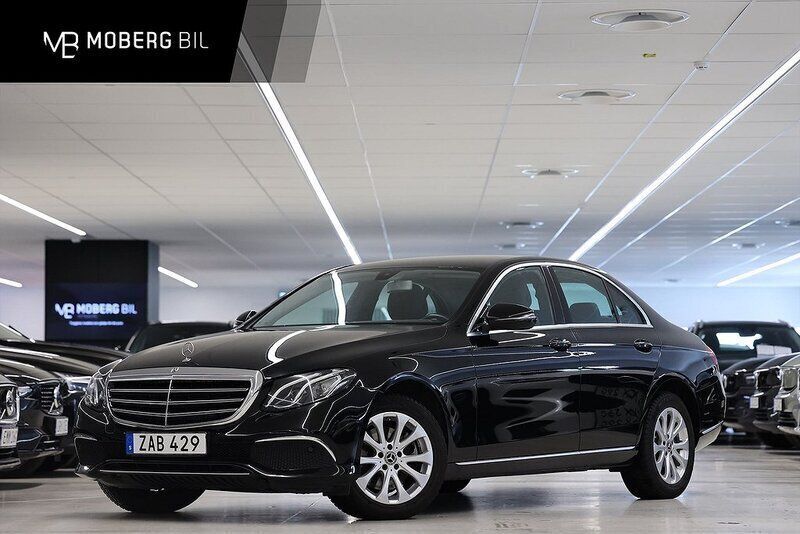 Svart Begagnad 2017 Mercedes E220 Exclusive Sedan | 249 900 kr (Bra pris) - Bild 1/3