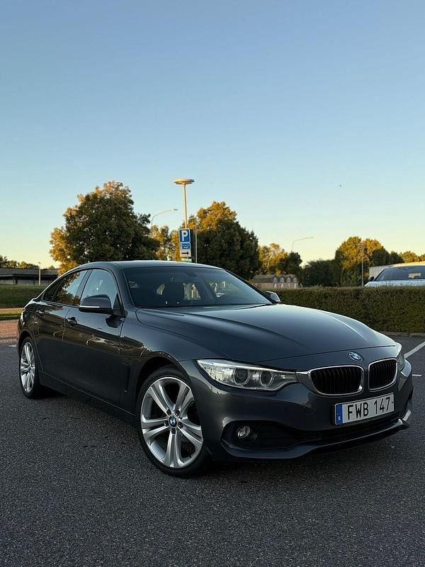 Begagnad BMW 420 184 HK (135 kW) 2015 Grå Sportkupé