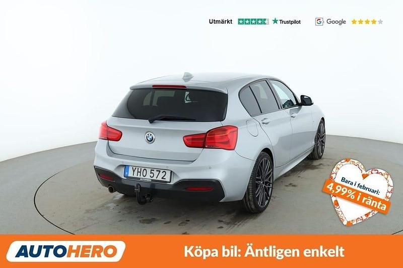 Begagnad BMW 118 M Sport 151 HK (111 kW) 2016 Silver Halvkombi