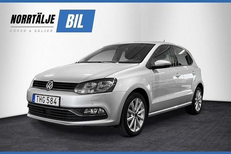 Silver Begagnad 2014 VW Polo Halvkombi | 119 900 kr (Marknadspris) - Bild 1/3