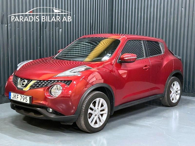Röd Begagnad 2016 Nissan Juke SUV | 79 900 kr (Marknadspris) - Bild 1/4