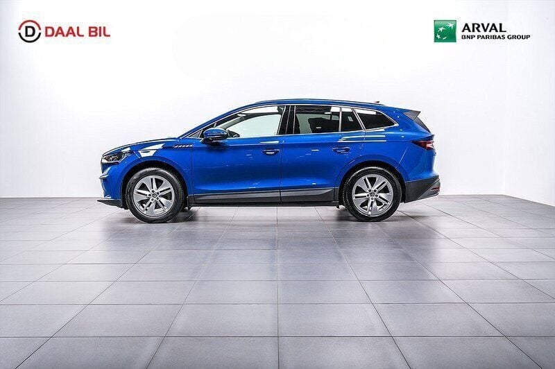 Blå Begagnad 2024 Skoda Enyaq iV SUV | 499 000 kr (Superpris) - Bild 1/4