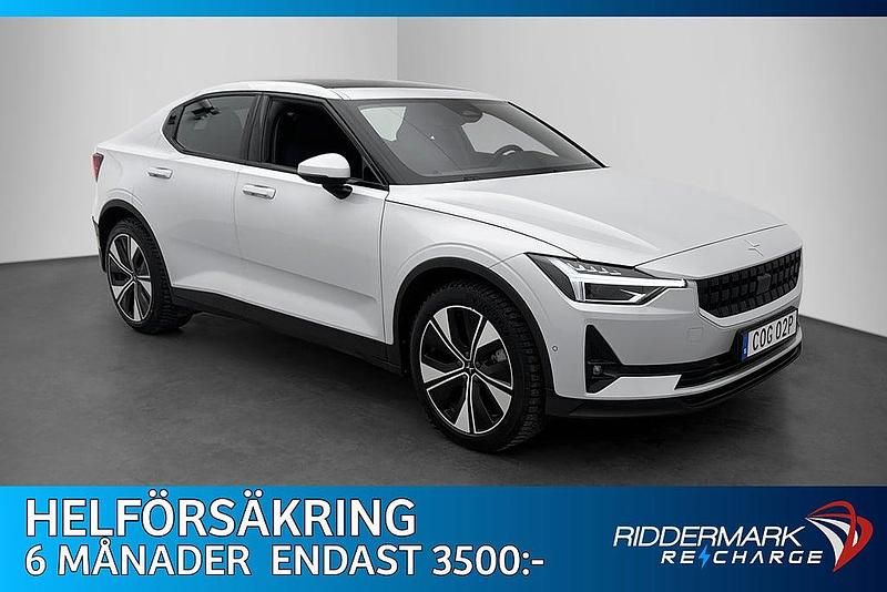 Silver Begagnad 2023 Polestar 2 Long Range Dual motor Halvkombi | 359 800 kr (Lite dyr) - Bild 1/3