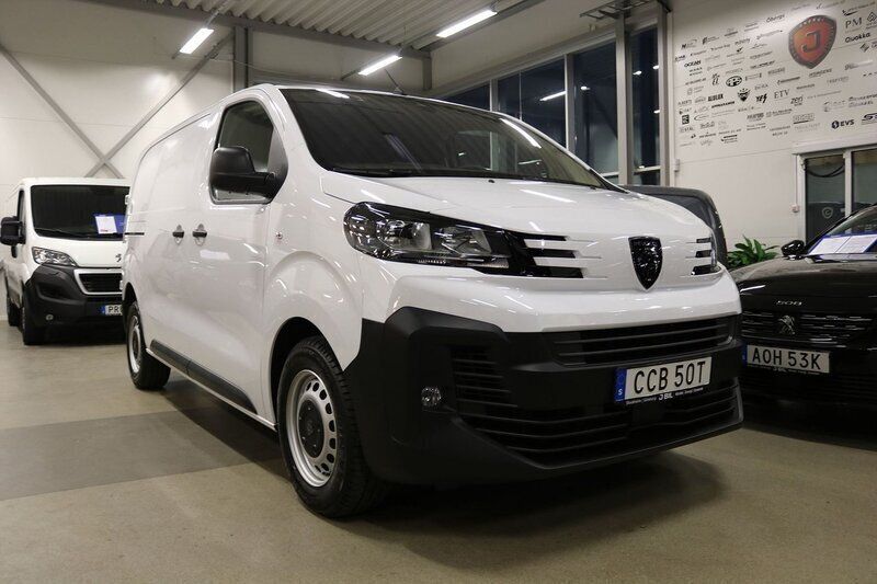 Vit (vit kaolin) Ny 2024 Peugeot Expert Van | 424 875 kr (Marknadspris) - Bild 1/4