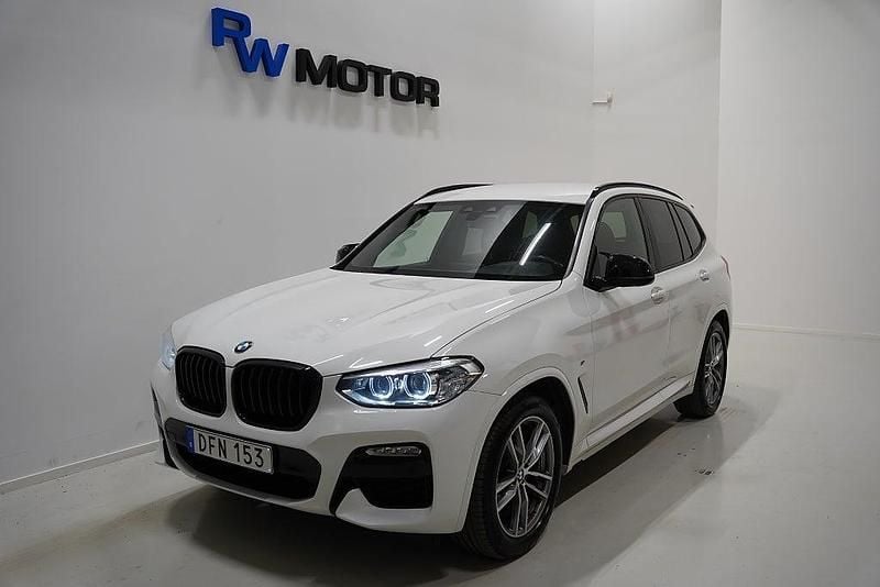 Begagnad BMW X3 M Sport 190 HK (139 kW) 2018 Vit SUV