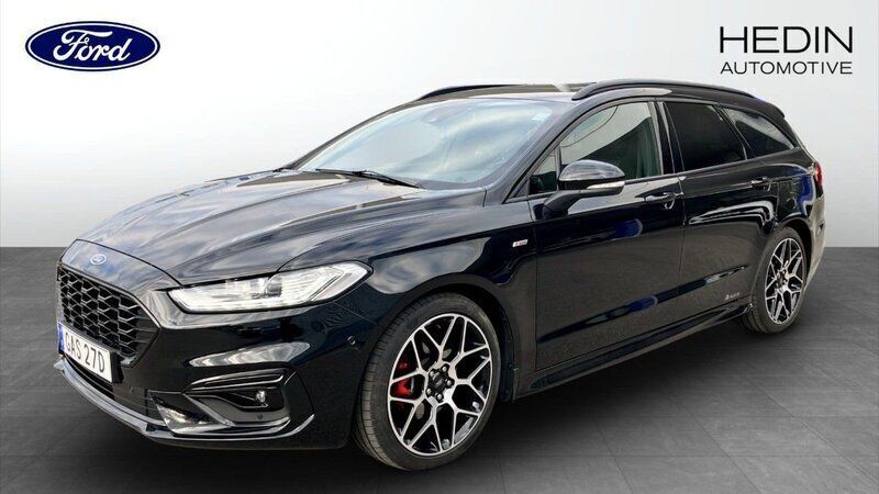 Svart (black) Begagnad 2021 Ford Mondeo ST-Line Kombi | 259 000 kr (Lite dyr) - Bild 1/4