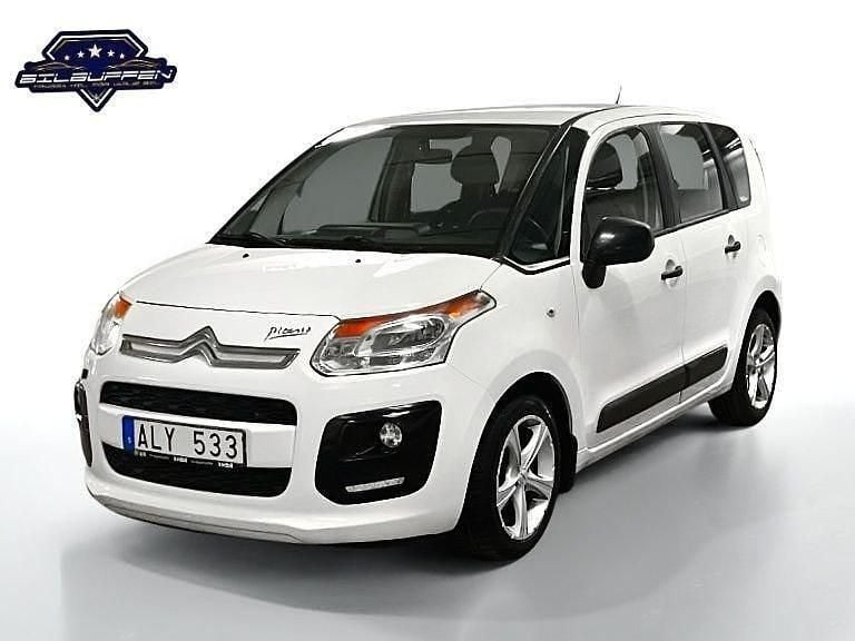Vit Begagnad 2014 Citroën C3 Picasso Minibuss | 49 900 kr - Bild 1/4