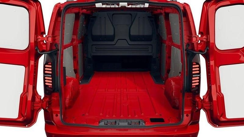 Ny VW Transporter 150 HK (110 kW) 2025 Röd Van