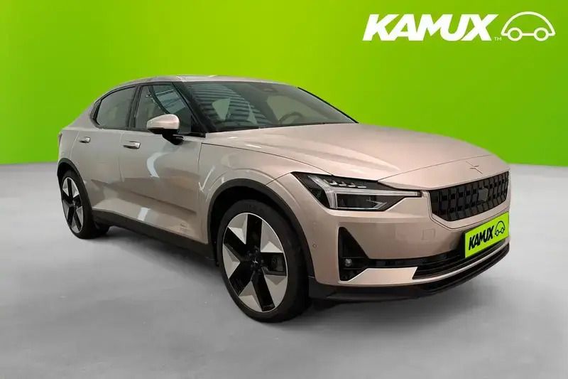 Silver/grå Begagnad 2023 Polestar 2 Pilot Sedan | 389 800 kr (Marknadspris) - Bild 1/4