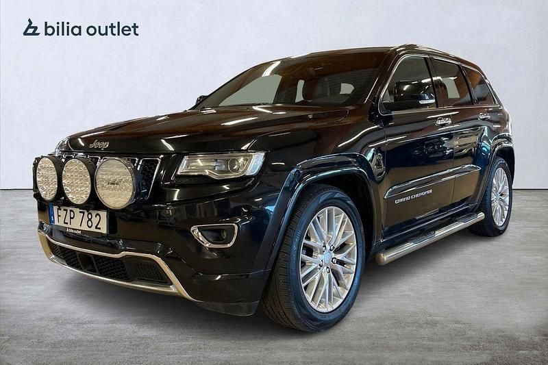 Svart Begagnad 2016 Jeep Grand Cherokee Overland SUV | 214 900 kr (Bra pris) - Bild 1/3