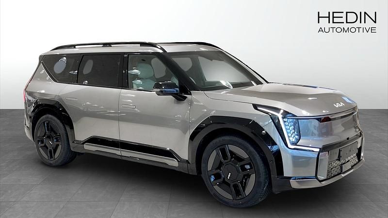 Ny Kia EV9 GT-Line 373 kW (508 HK) 2025 Grå SUV