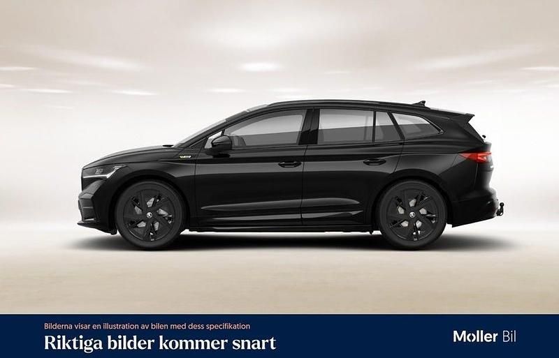 Begagnad Skoda Enyaq iV RS 250 kW (340 HK) 2024 Svart SUV