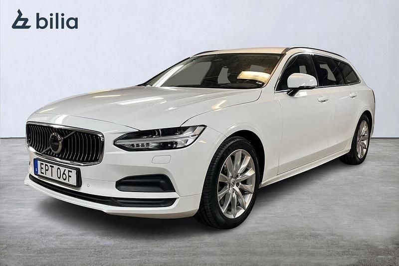 Vit Begagnad 2022 Volvo V90 Momentum Kombi | 279 900 kr (Marknadspris) - Bild 1/3