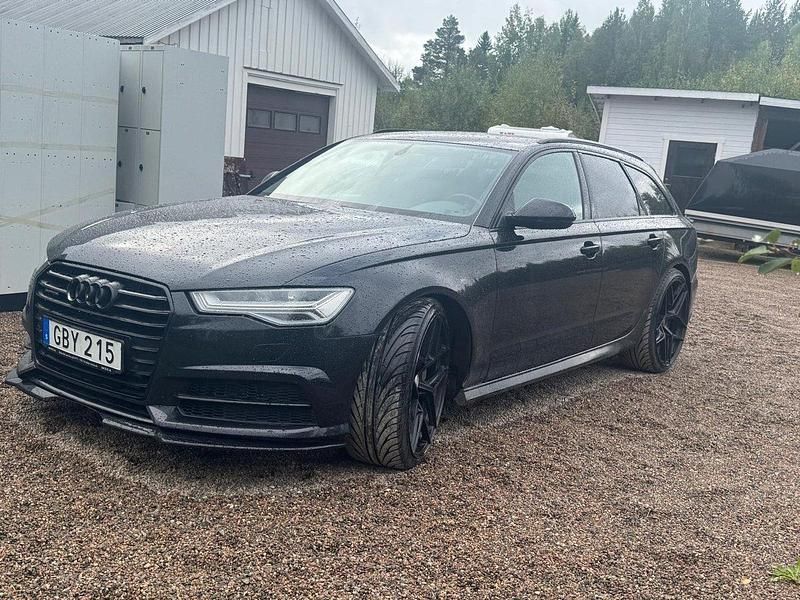 Svart Begagnad 2015 Audi A6 Comfort Kombi | 180 000 kr (Marknadspris) - Bild 1/4