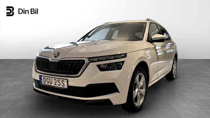 Vit Begagnad 2021 Skoda Kamiq Style SUV | 194 000 kr (Bra pris) - Bild 1/4