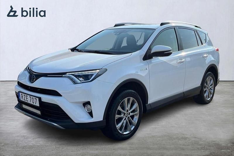 Vit Begagnad 2017 Toyota RAV4 Hybrid Executive SUV | 249 900 kr (Lite dyr) - Bild 1/3