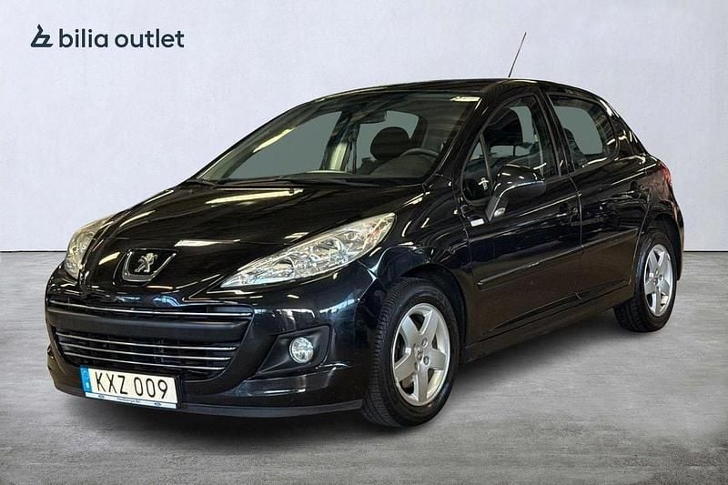 Svart Begagnad 2010 Peugeot 207 Halvkombi | 24 900 kr (Superpris) - Bild 1/4
