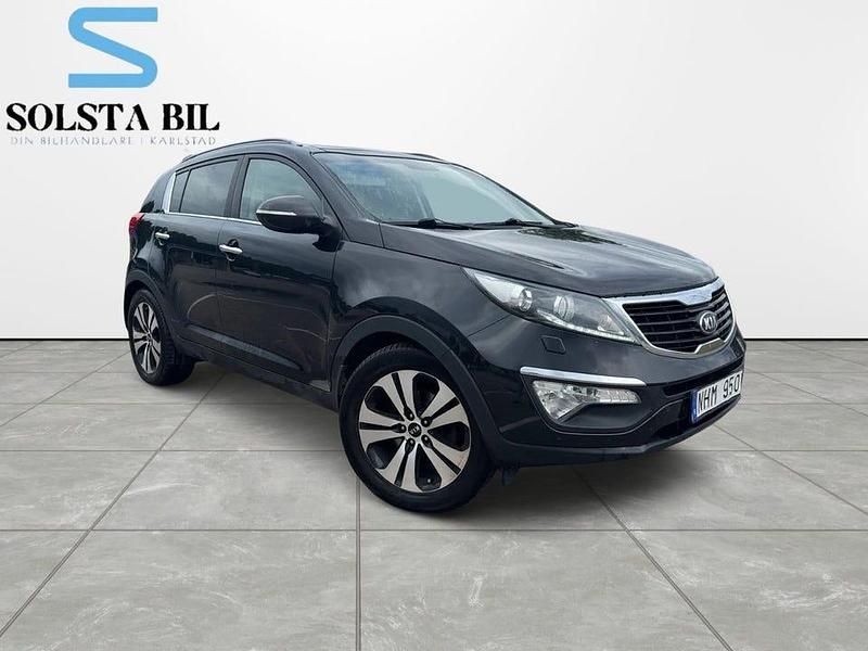 Svart Begagnad 2013 Kia Sportage SUV | 74 900 kr (Bra pris) - Bild 1/4