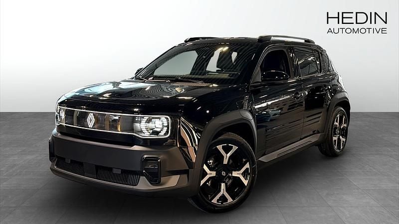 Svart Ny 2025 Renault R4 Techno Halvkombi | 434 900 kr - Bild 1/4