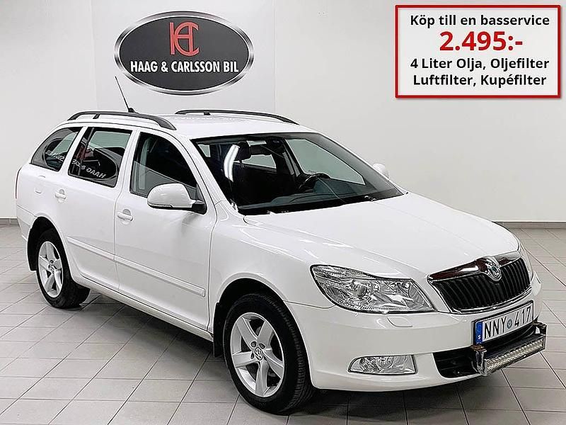 Begagnad Skoda Octavia 105 HK (77 kW) 2013 Vit Kombi