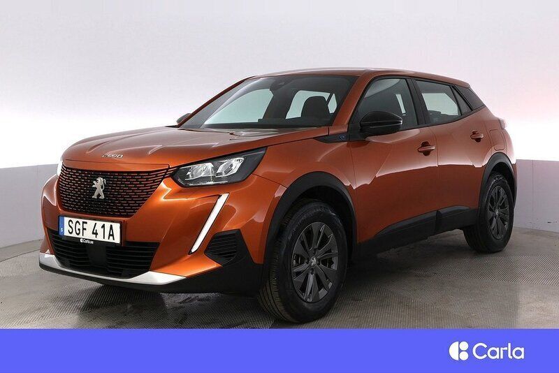 Null Begagnad 2022 Peugeot e-2008 Active SUV | 182 900 kr (Marknadspris) - Bild 1/3