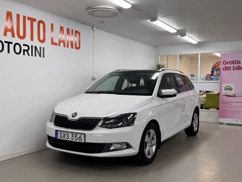 Vit Begagnad 2016 Skoda Fabia Style Kombi | 84 900 kr (Marknadspris) - Bild 1/4